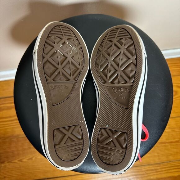 CLEARANCE! White Converse Low Cut Leather Chucks Size Women’s 7 EUC - Picture 5 of 5